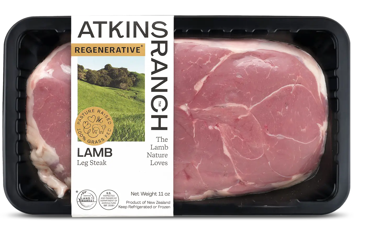 Regenerative Lamb Leg Steak